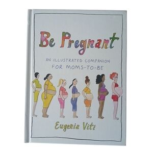 Be Pregnant Illustrated Book Parents Children Colorful Comic Hardcover